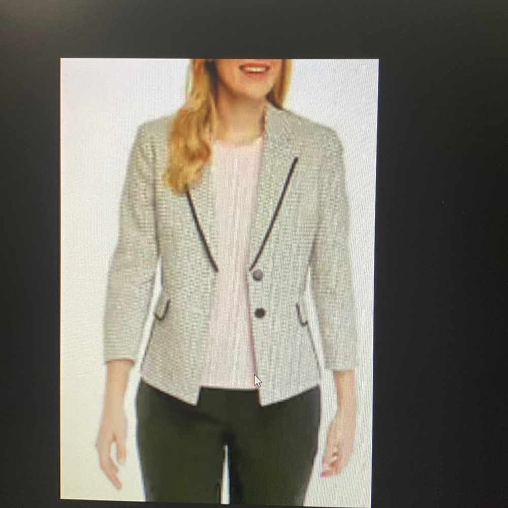 Kasper Pink Tweed Jacket / Blazer